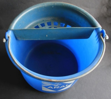 Preview: BV Aral Tankstellen-Wischwassereimer 10 Liter mit Logo 1965 (7821)